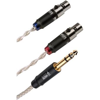 MEZE AUDIO MINI XLR TO 6.3 MM SILVER PLATED PCUHD PREMIUM CABLE