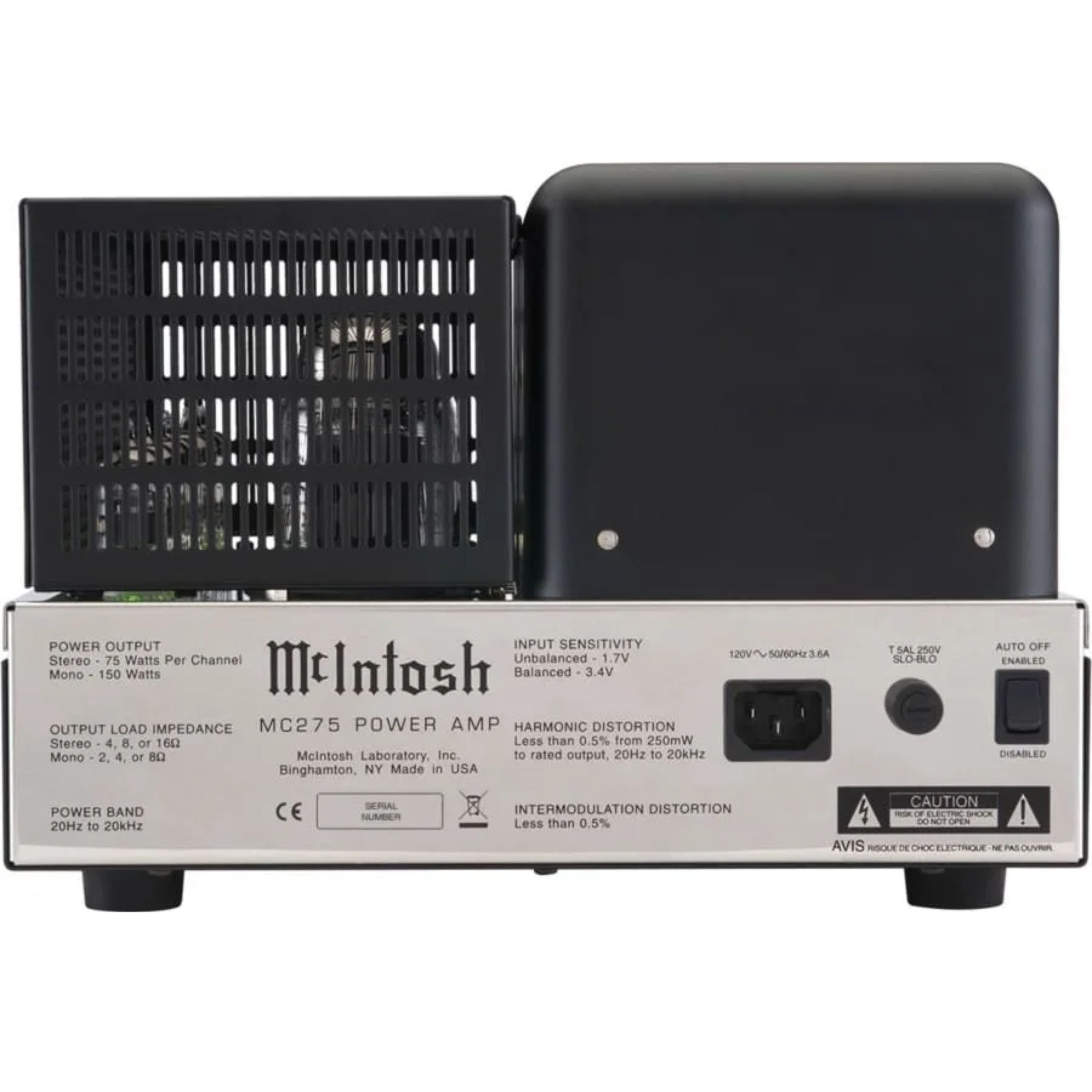MCINTOSH MC275 V6 Ampli de puissance stéréo