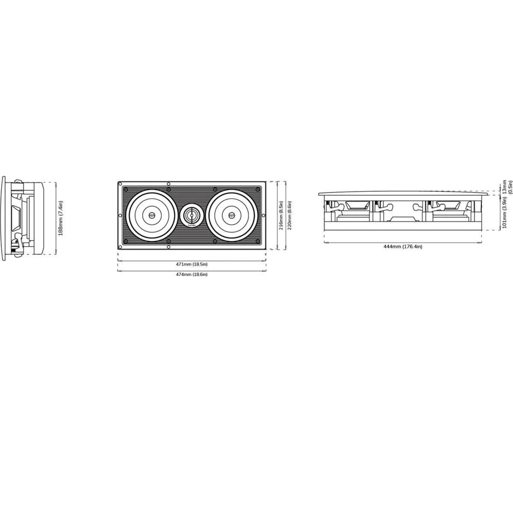 SONUS FABER PALLADIO PL563 (l'unité)