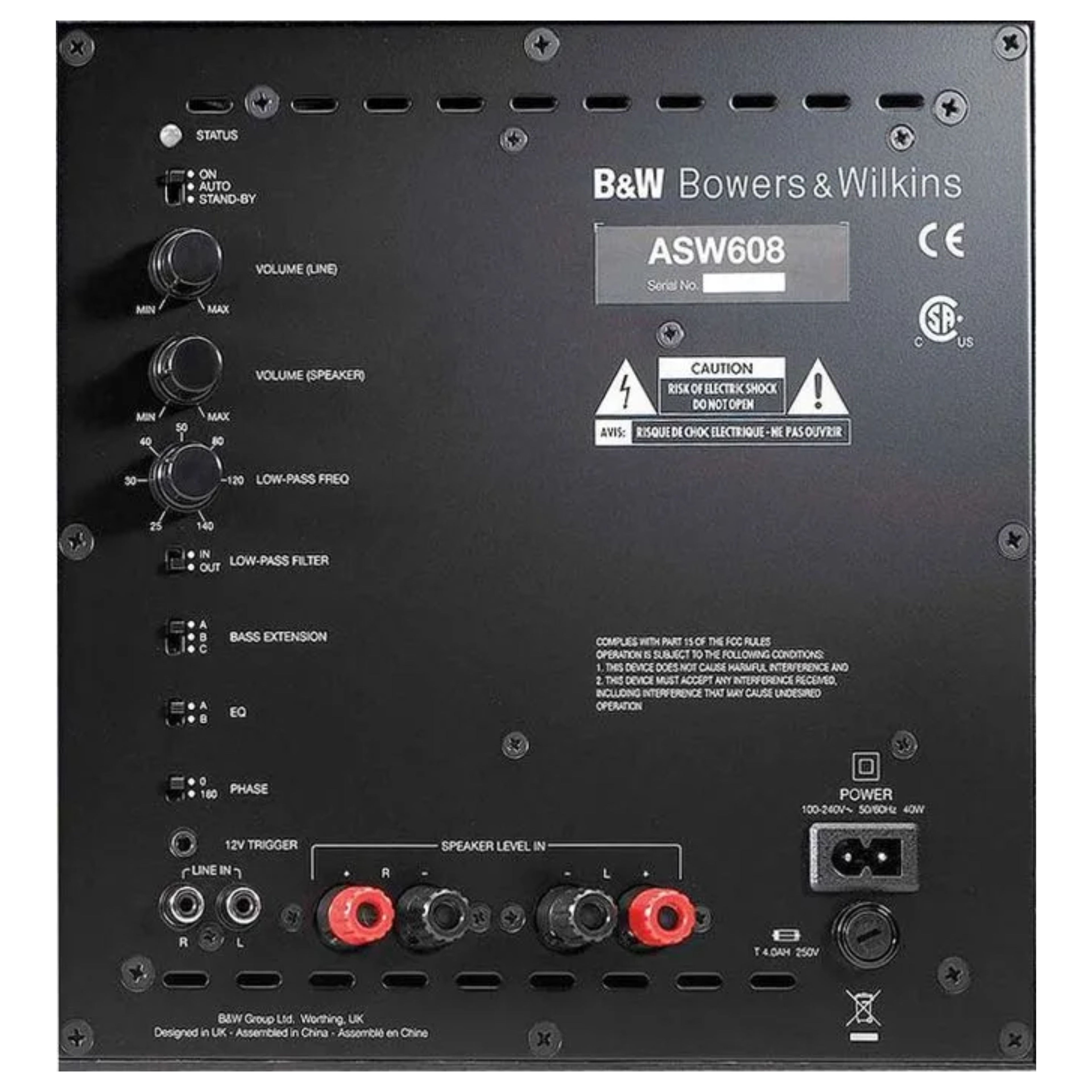 BOWERS & WILKINS ASW608