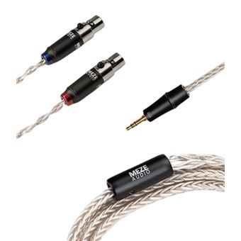 MEZE AUDIO MINI XLR TO 3.5 MM SILVER PLATED PCUHD PREMIUM CABLE