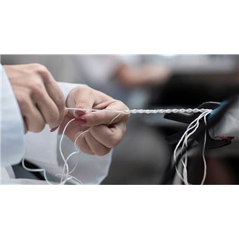 MEZE AUDIO MINI XLR TO 3.5 MM SILVER PLATED PCUHD PREMIUM CABLE