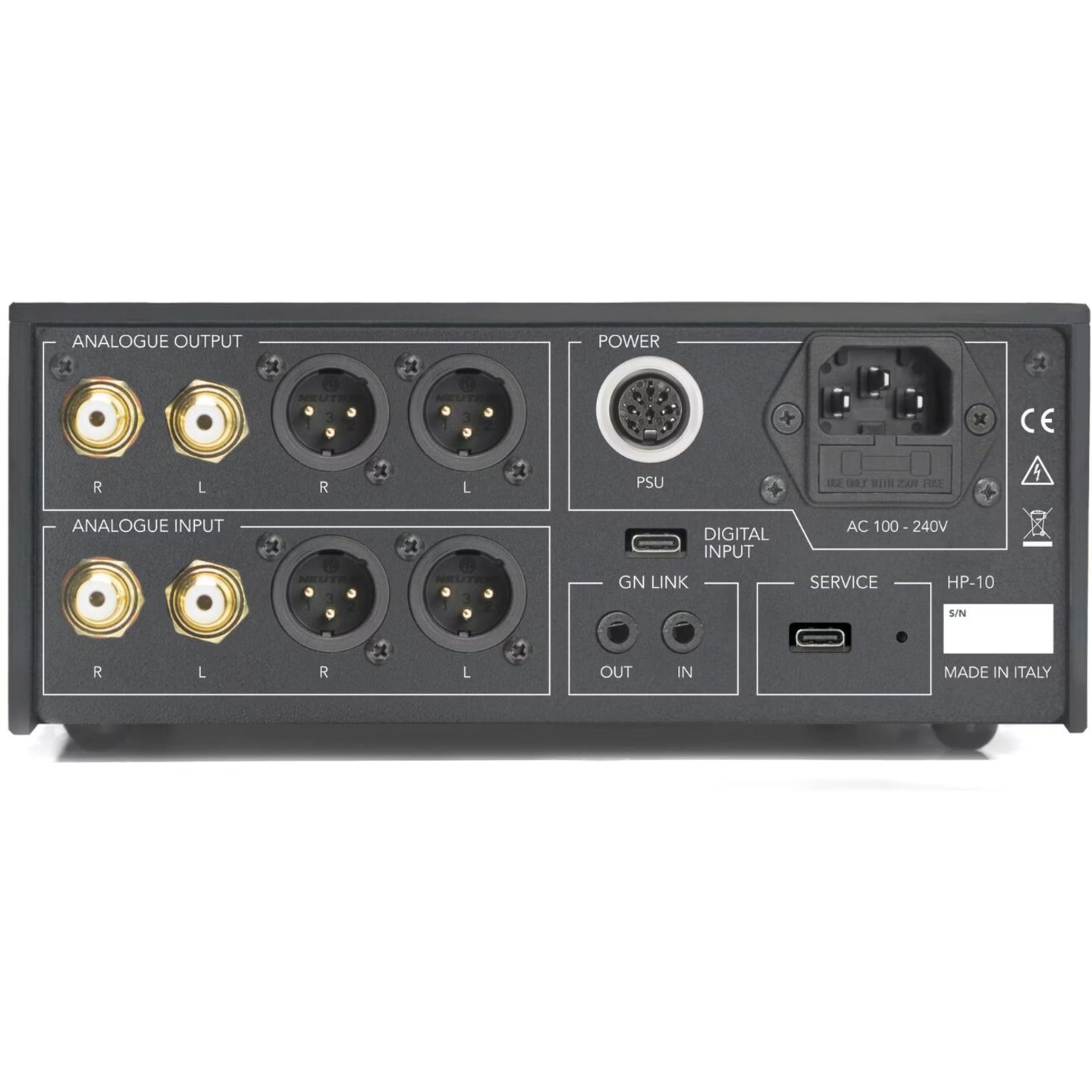 GOLD NOTE HP-10 DELUXE AMPLIFICATEUR DE CASQUE