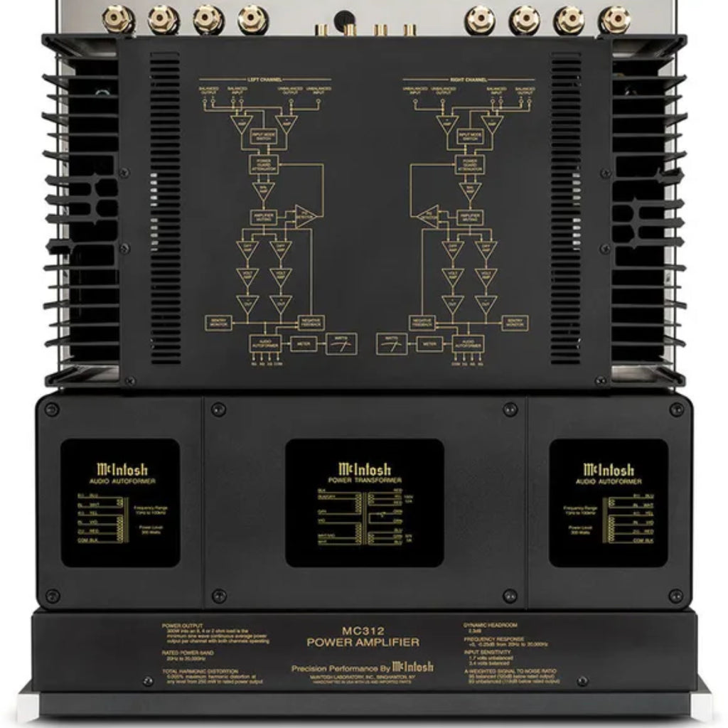 MCINTOSH MC312 AMPLIFICATEUR DE PUISSANCE