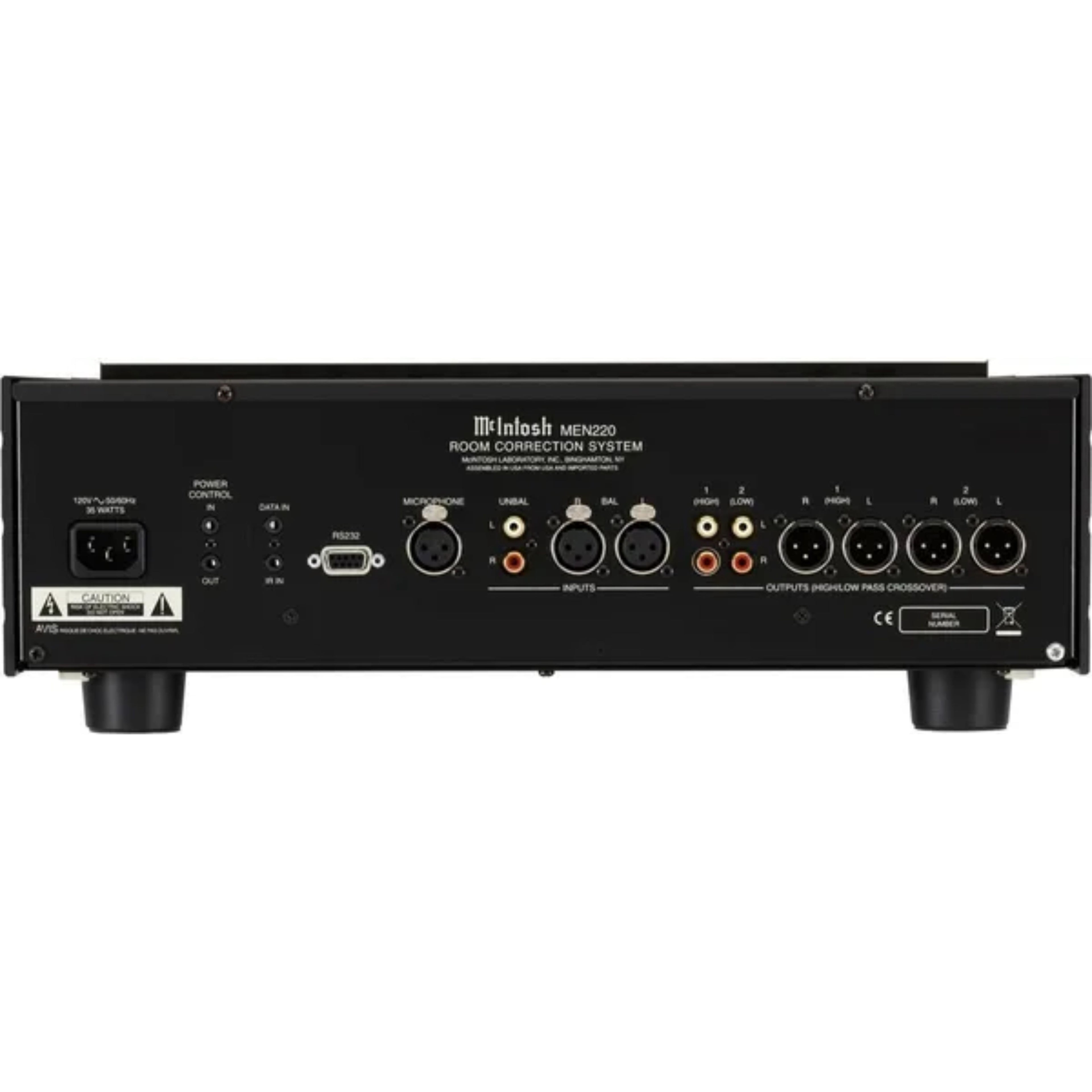 MCINTOSH MEN220 SPÉCIAUX  CALIBRATION ACOUSTIQUE