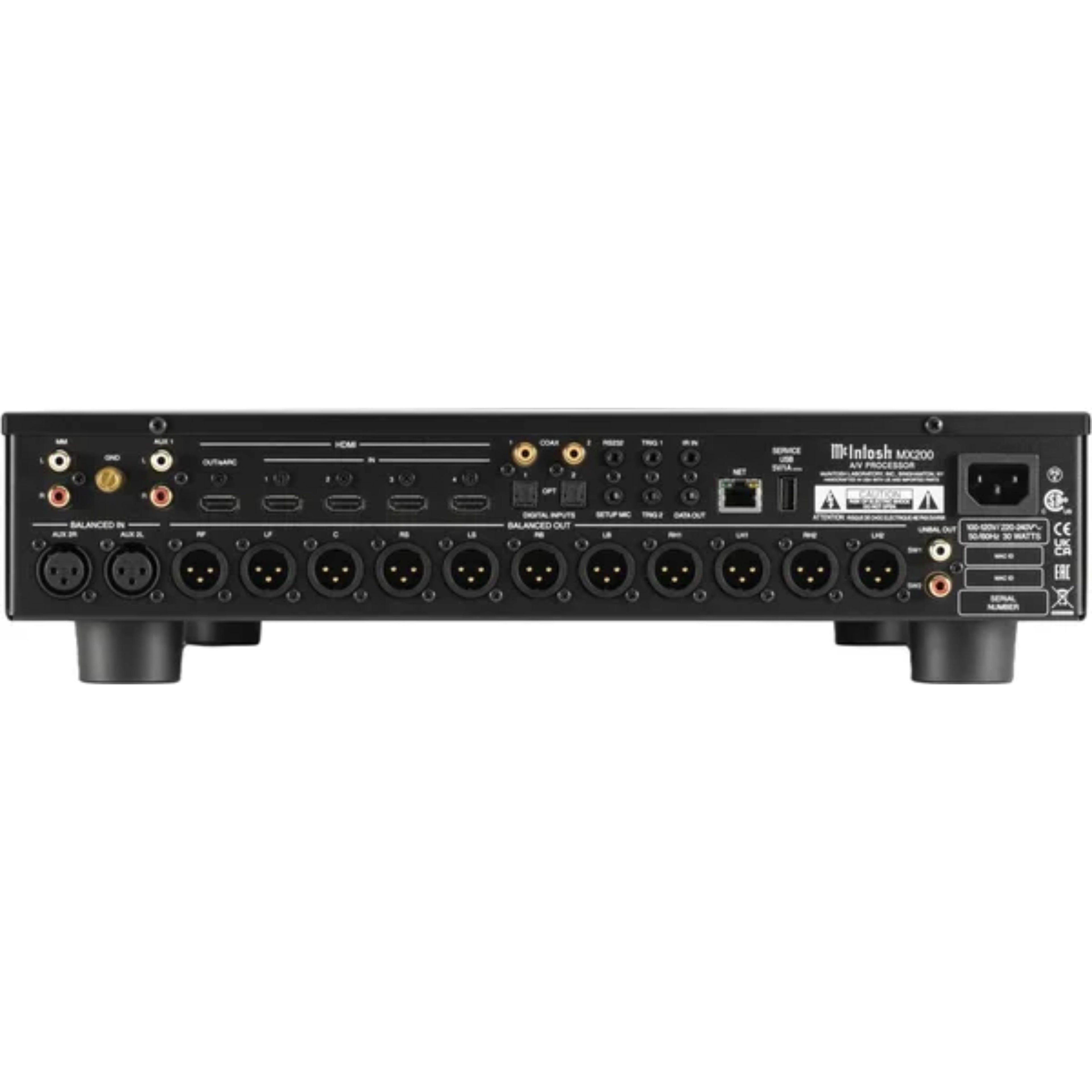 MCINTOSH MX200 HOME CINÉMA ET PROCESSEUR A/V