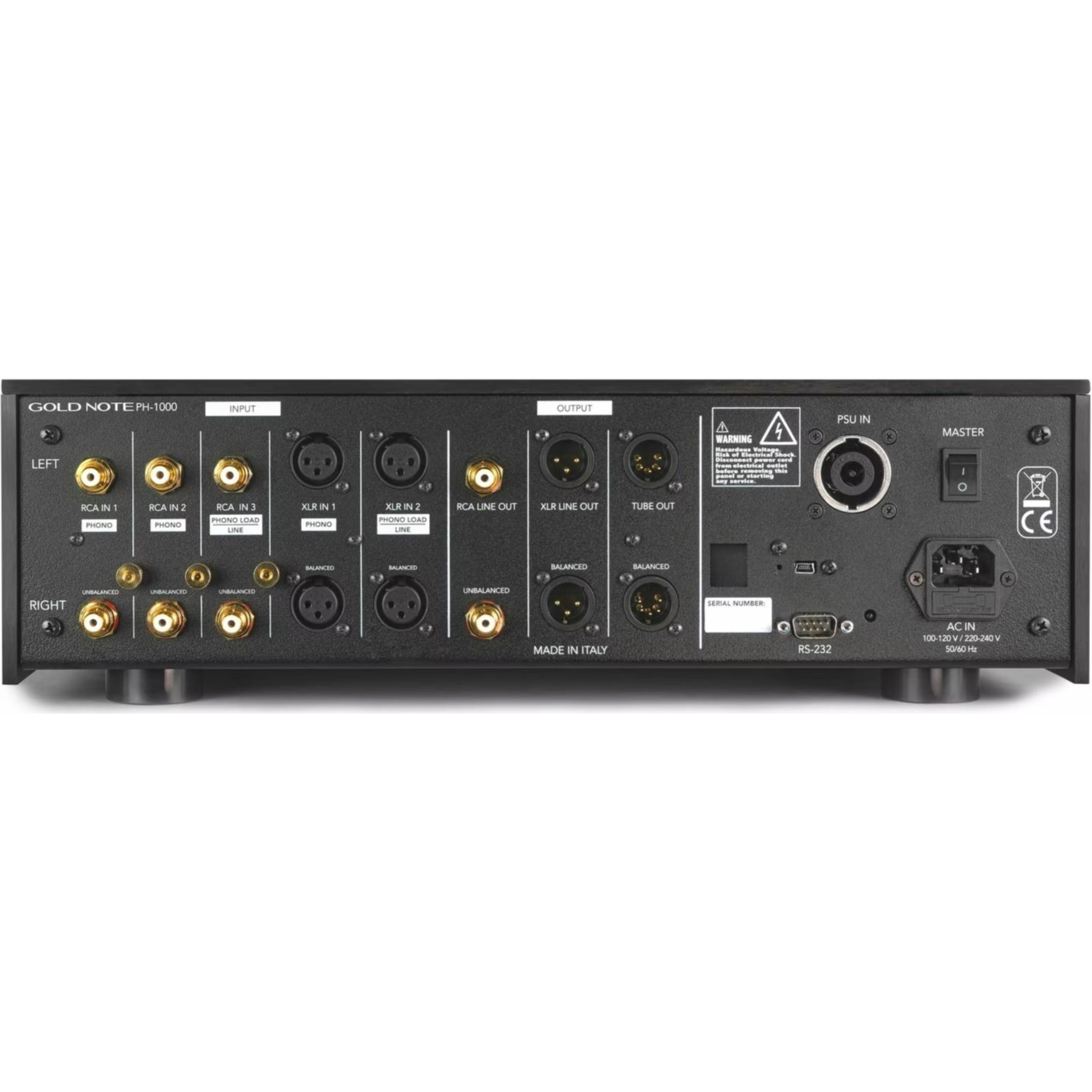 GOLD NOTE PH-1000 LINE PRÉAMPLIFICATEUR PHONO