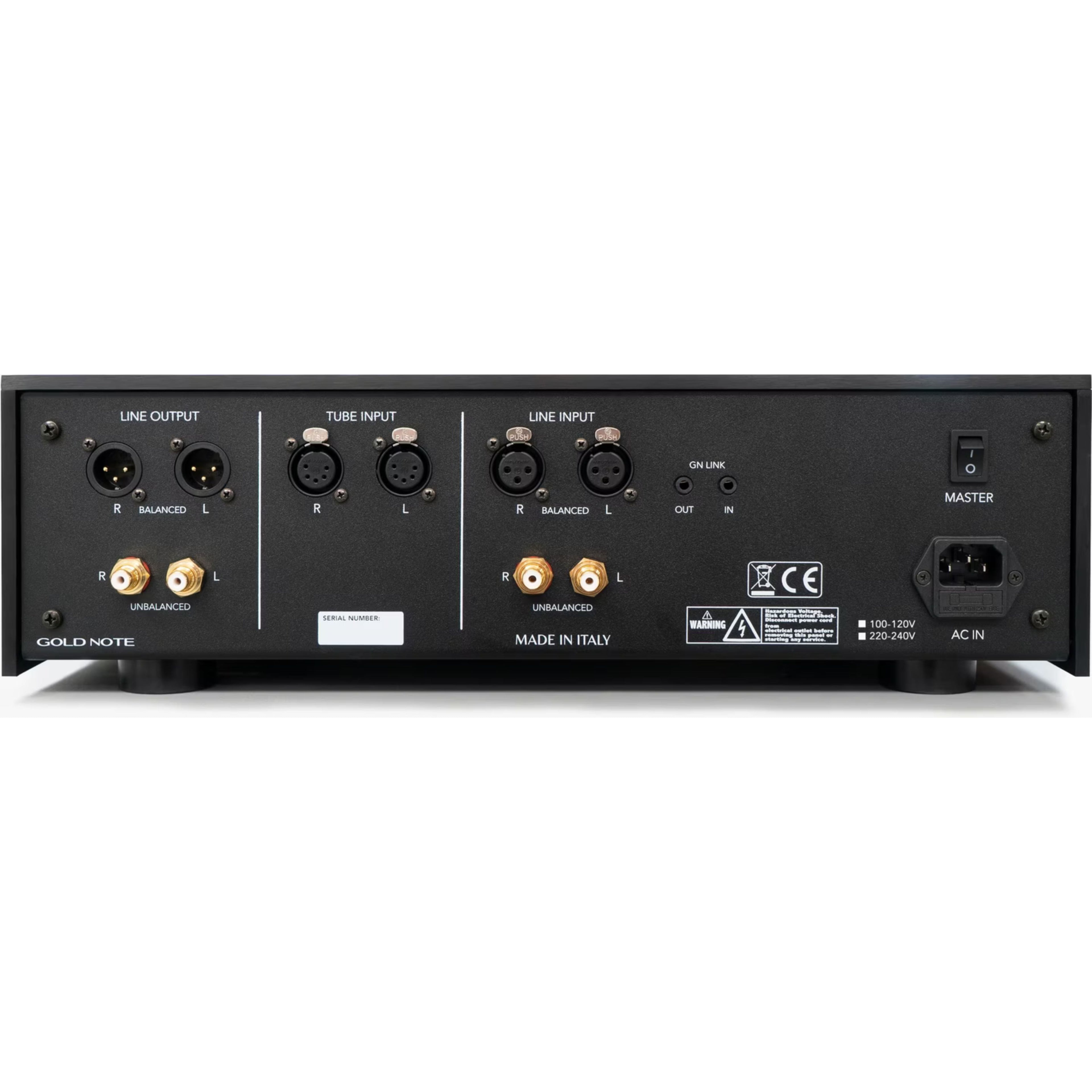 GOLD NOTE TUBE-1012 AMPLIFICATEURS Â TUBESPRODUIT