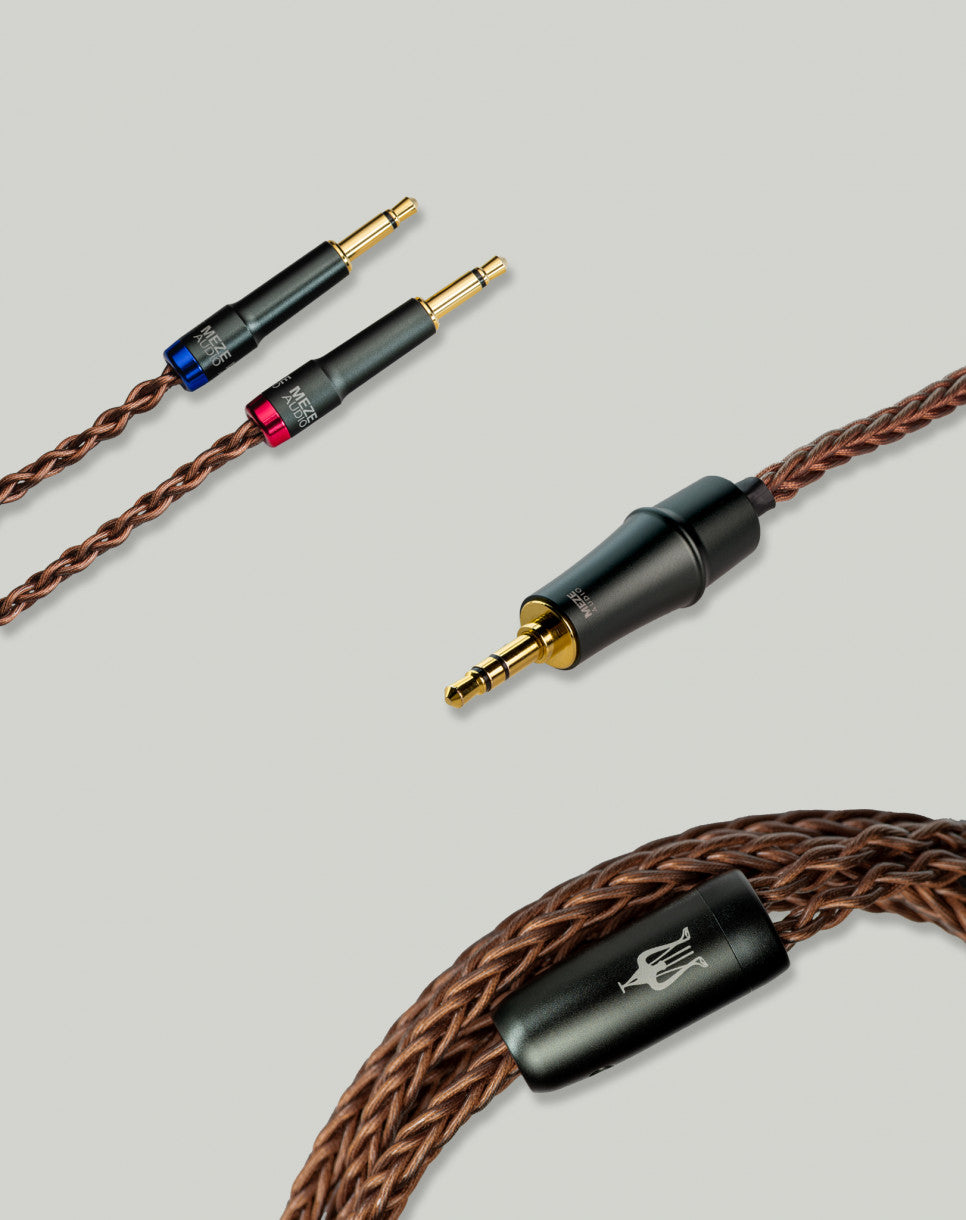 MEZE AUDIO Câble PCUHD mono 3,5 mm vers 3,5 mm en cuivre Premium